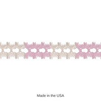 12 Pack Bulk Party Pageant Garland - pink/white