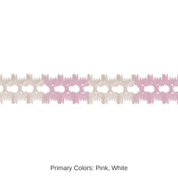12 Pack Bulk Party Pageant Garland - pink/white