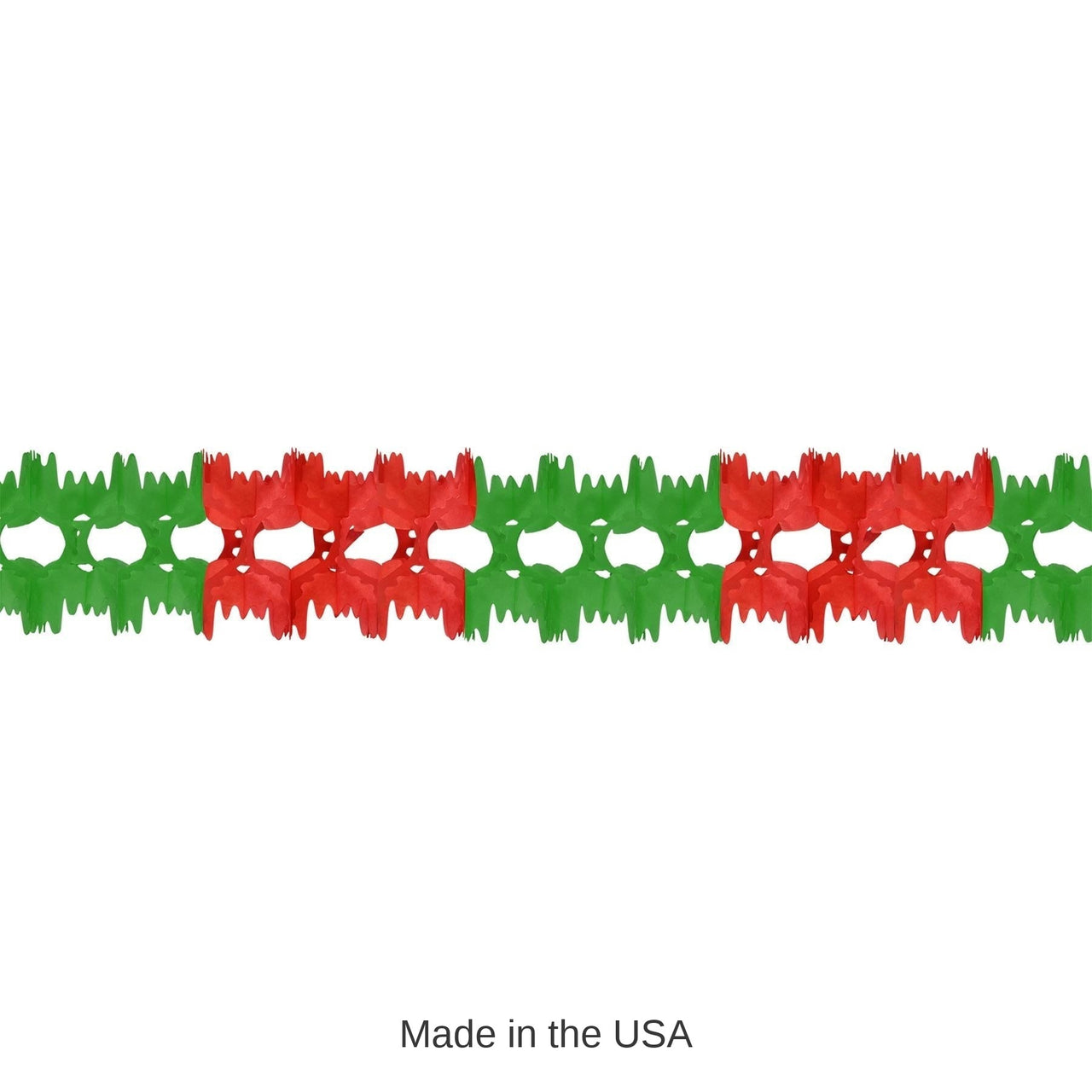 12 Pack Bulk Christmas Pageant Garland - red/green