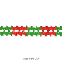 12 Pack Bulk Christmas Pageant Garland - red/green