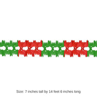 12 Pack Bulk Christmas Pageant Garland - red/green