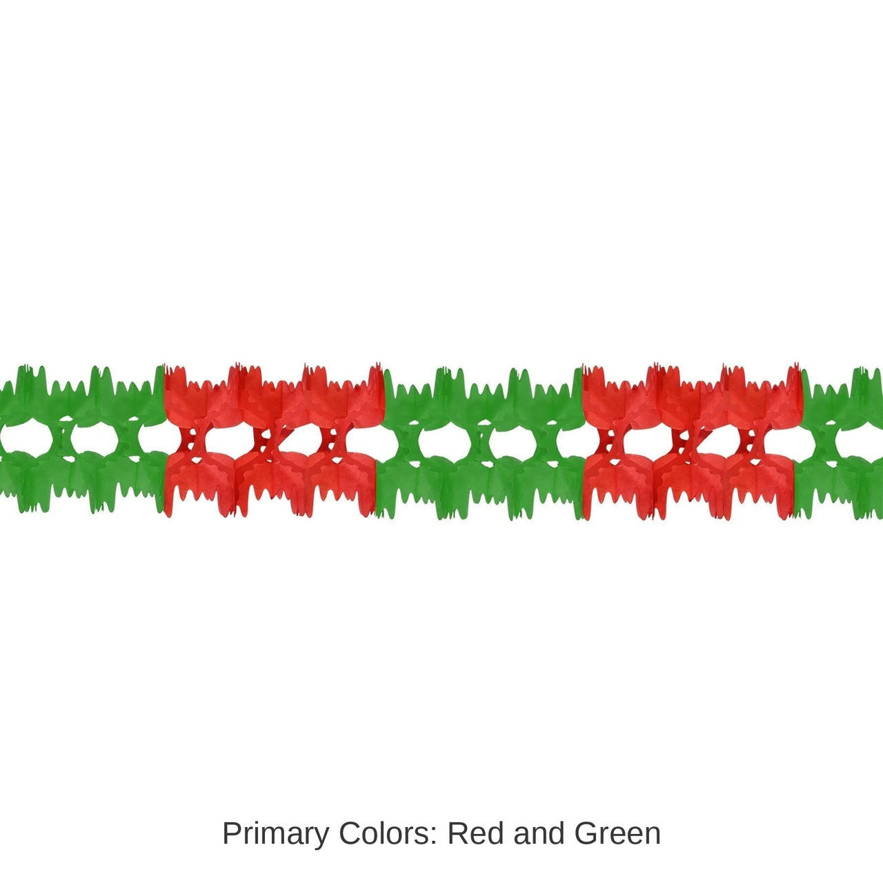 12 Pack Bulk Christmas Pageant Garland - red/green