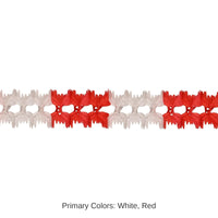 12 Pack Bulk Valentine's Day Pageant Garland - red/white