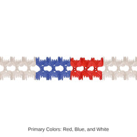 12 Pack Bulk Pageant Party Garland - red - white - blue