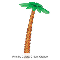 12 Pack Bulk Luau Party Jointed Palm Tree with Tissue Fronds
