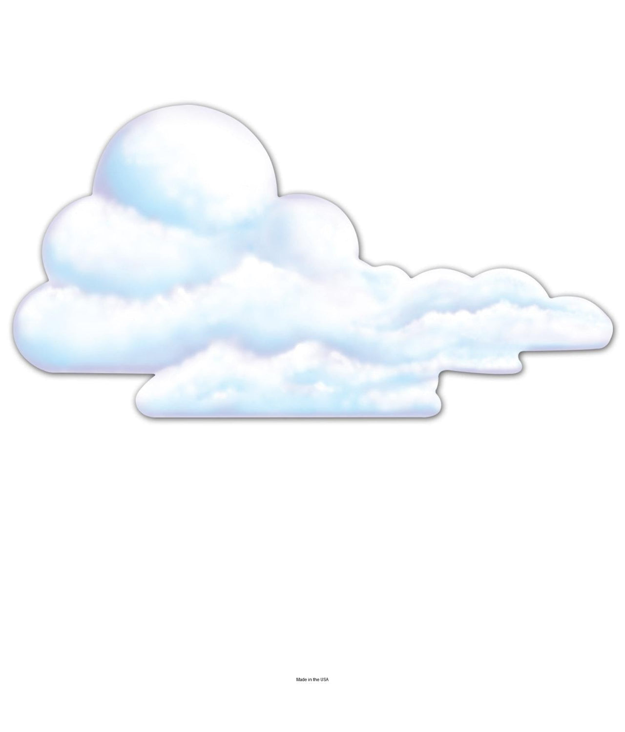 12 Pack Bulk Cloud Party Cutout