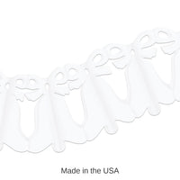 12 Pack Bulk Westminster Bell Garland - white