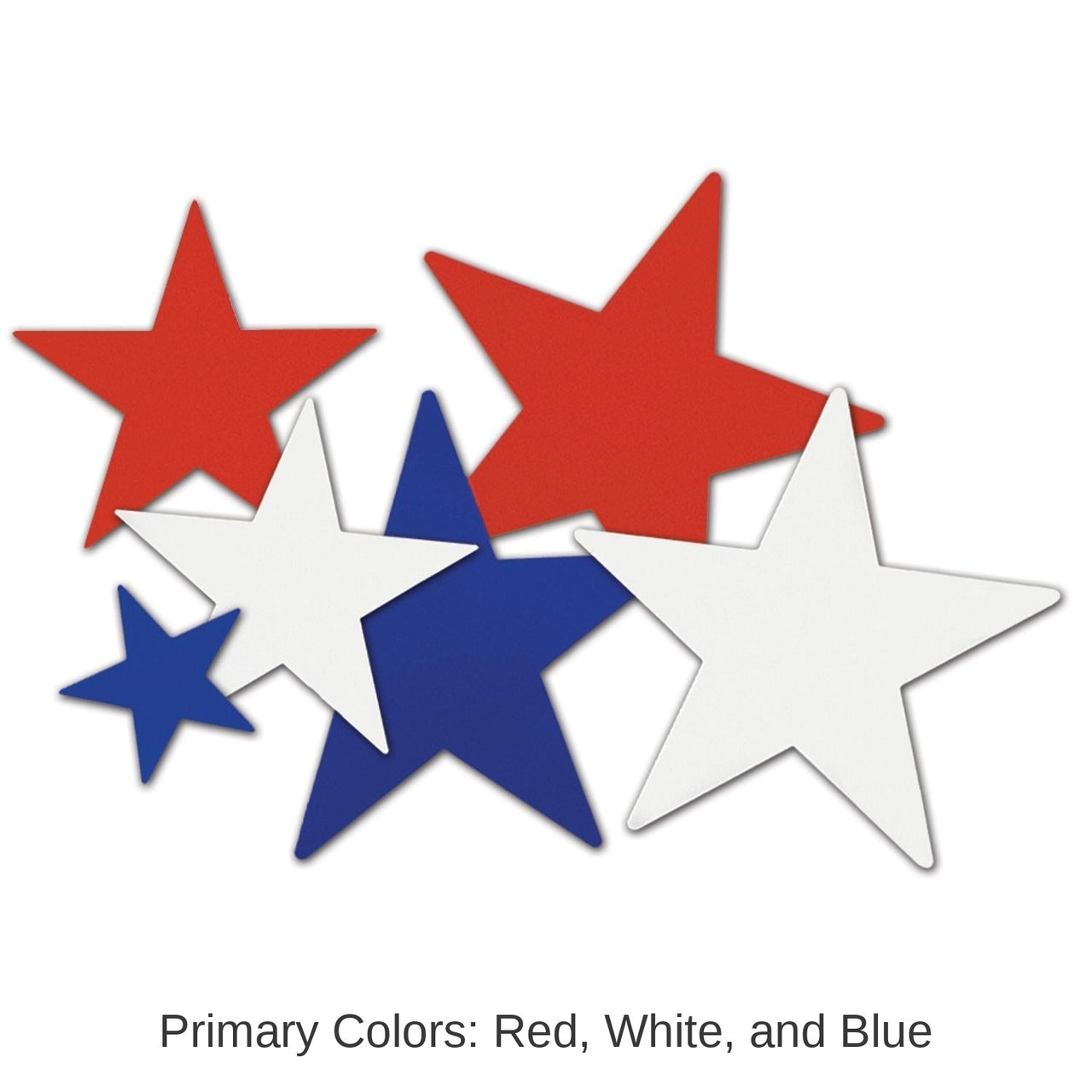 216 Piece Bulk Star Party Cutouts