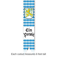12 Pack Bulk Jointed Oktoberfest Pull-Down Cutout