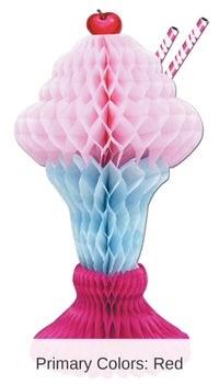 12 Pack Bulk Tissue Ice Cream Sundae Decoration