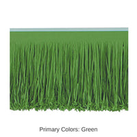 12 Pack Bulk 6-Ply Party Tissue Fringe Drape - green
