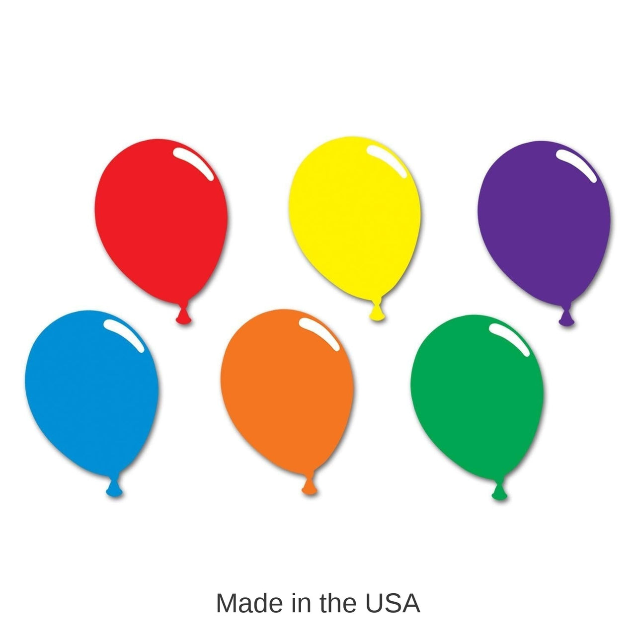 24 Pack Bulk Birthday Party printed Balloon Silhouettes