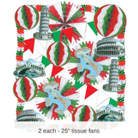 Italian Party 23 Piece Decorating Kit