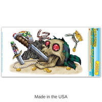 12 Pack Bulk Fatal Treasure Party Peel 'N Place Clings