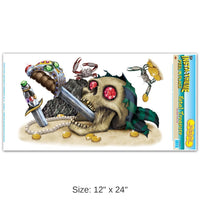 12 Pack Bulk Fatal Treasure Party Peel 'N Place Clings