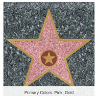 12 Pack Bulk Star Party Peel 'N Place Clings