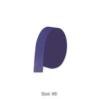 12 Pack Bulk FR Party Festive Crepe Streamer - dark blue