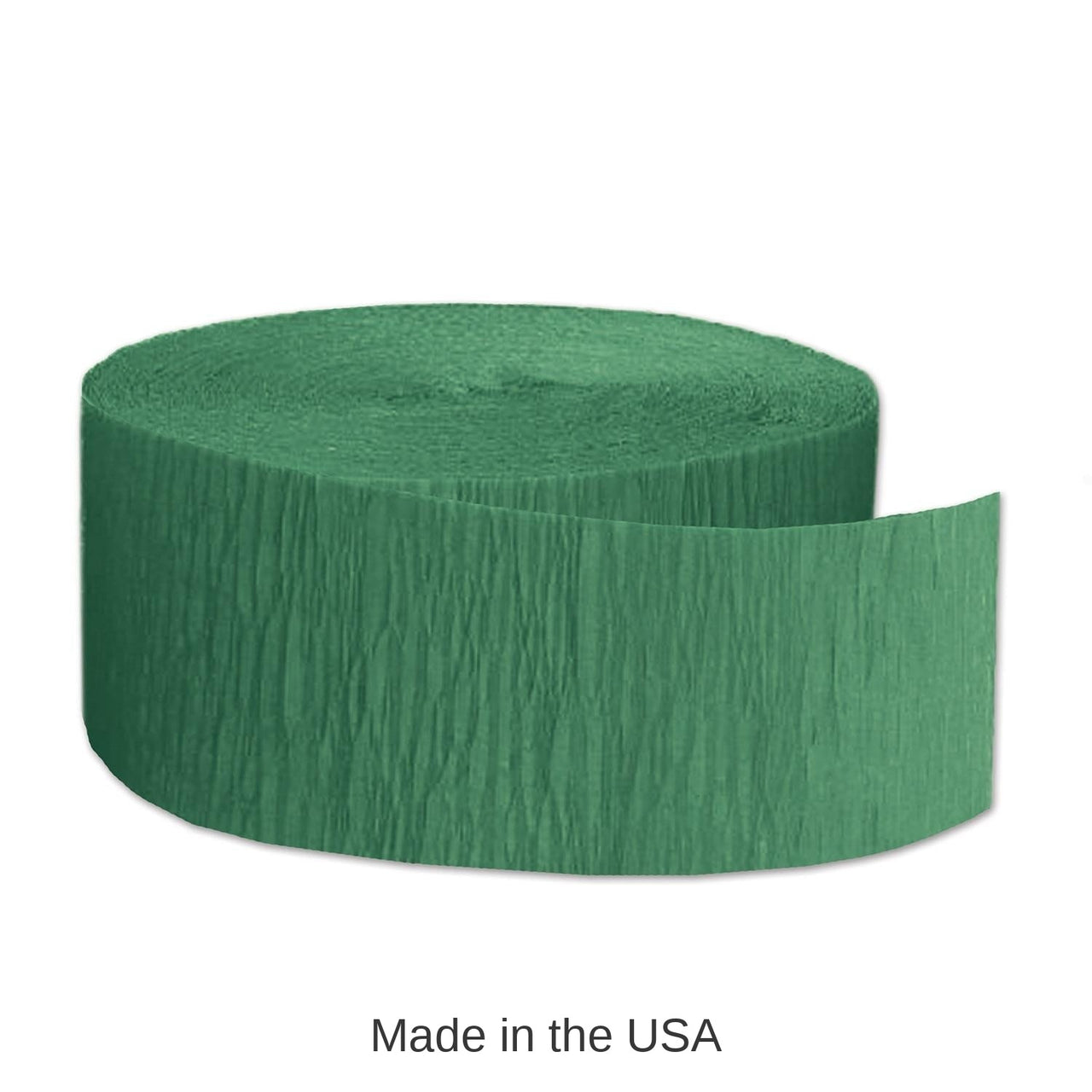 12 Pack Bulk FR Party Festive Crepe Streamer - green
