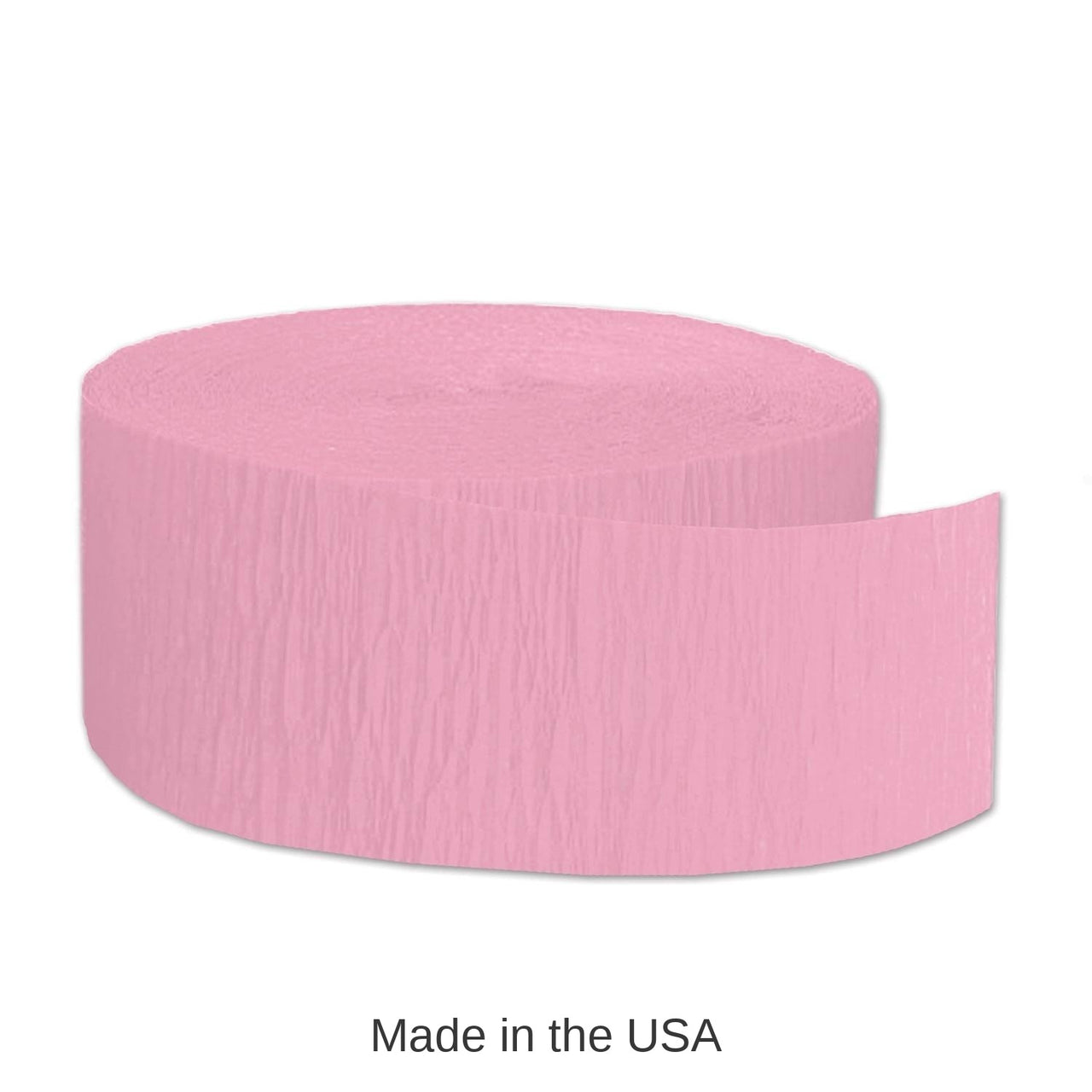 12 Pack Bulk FR Party Festive Crepe Streamer - pink