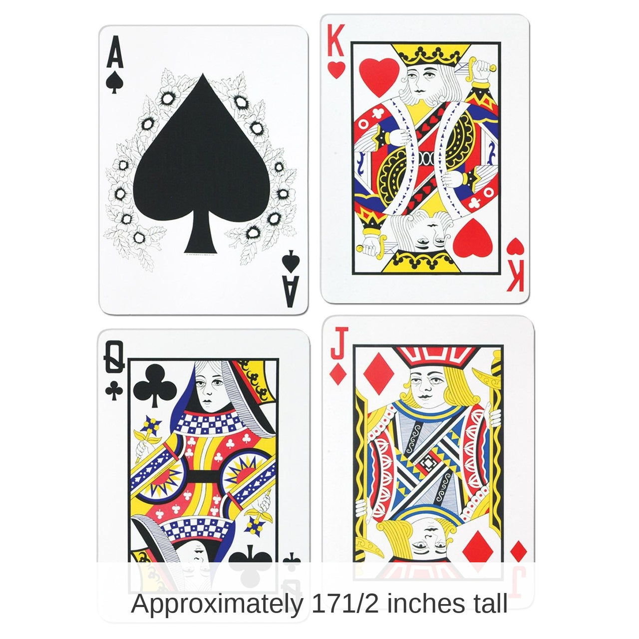 48 Pack Bulk Packaged Playing Card Party Cutouts
