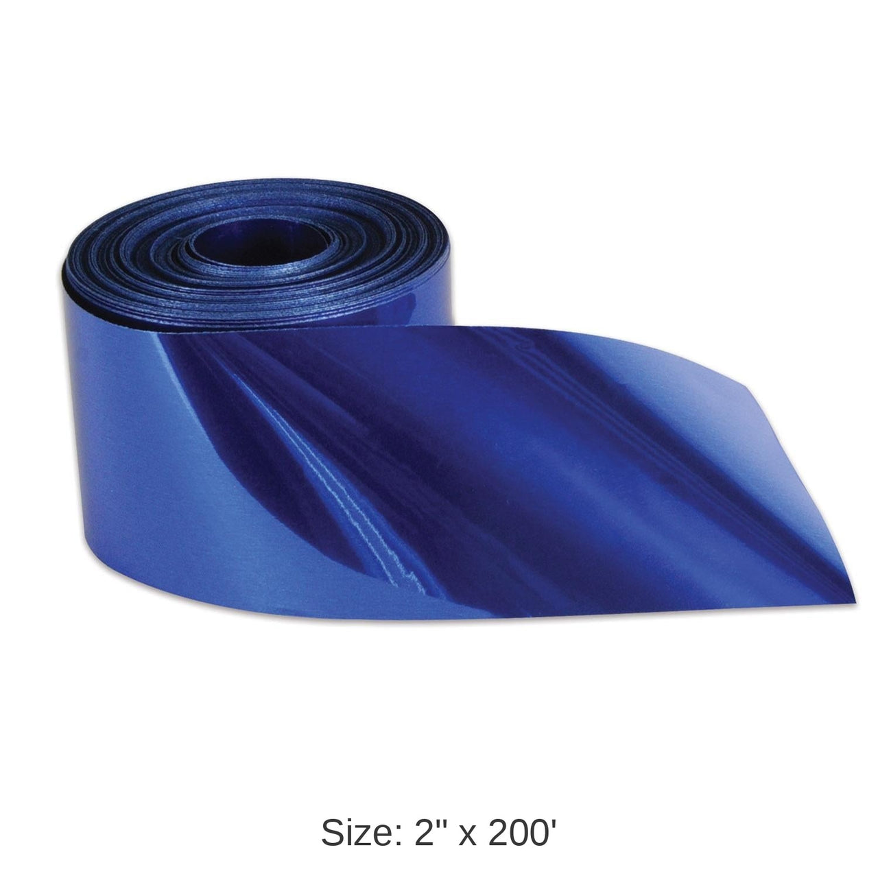 12 Pack Bulk Gleam 'N Party Streamer Metallized Streamer - blue