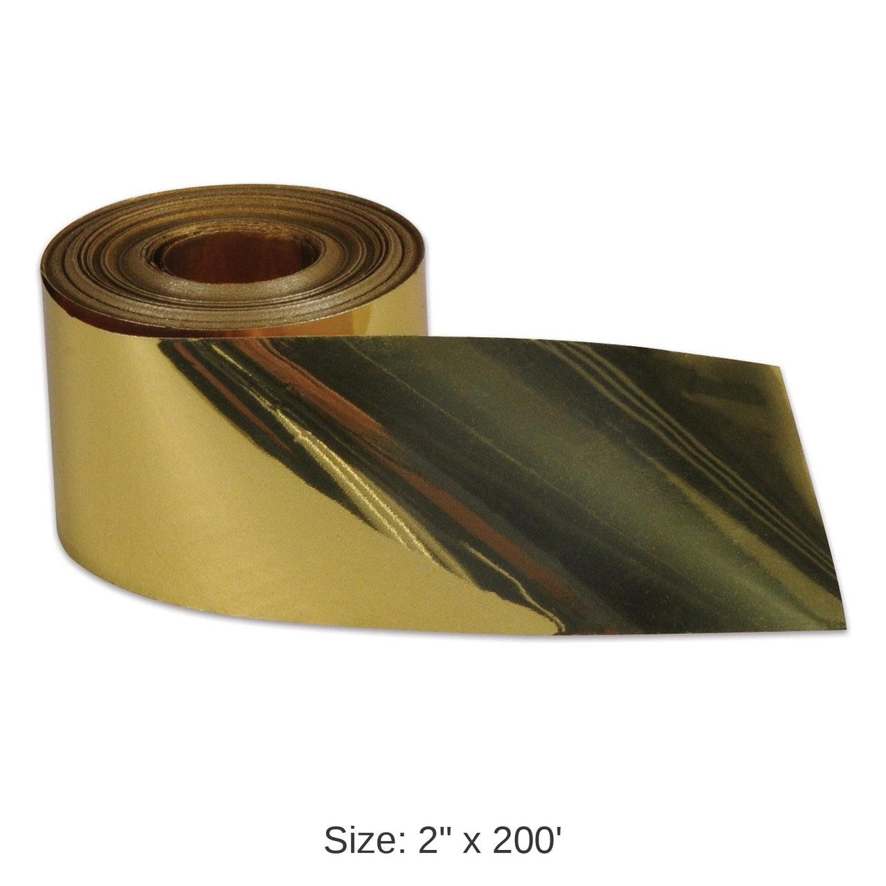12 Pack Bulk Party Gleam 'N Streamer Metallized Streamer - gold