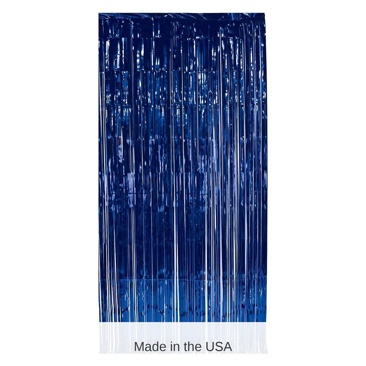 6 Pack Bulk 1-Ply Party Gleam 'N Curtain - blue