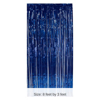 6 Pack Bulk 1-Ply Party Gleam 'N Curtain - blue