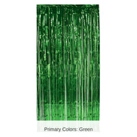 6 Pack Bulk 1-Ply Party Gleam 'N Curtain - green