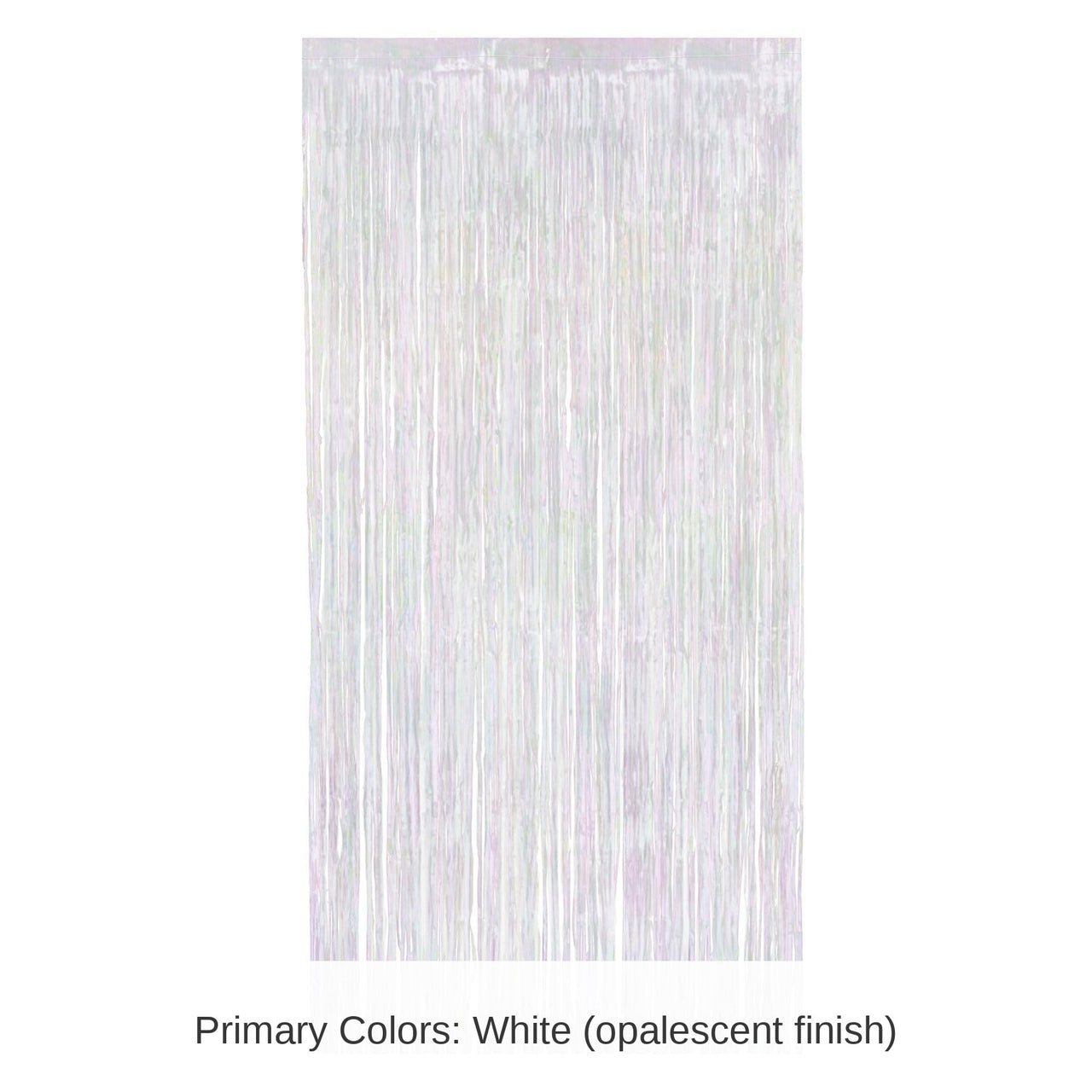 6 Pack Bulk 1-Ply Party Gleam 'N Curtain - opalescent