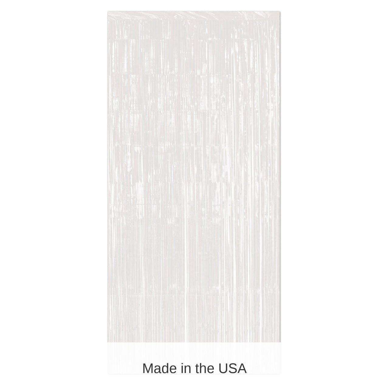 6 Pack Bulk 1-Ply Party Gleam 'N Curtain - white