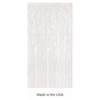 6 Pack Bulk 1-Ply Party Gleam 'N Curtain - white