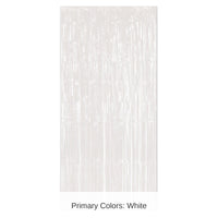 6 Pack Bulk 1-Ply Party Gleam 'N Curtain - white