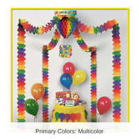 6 Pack Bulk Happy Birthday Party Canopy