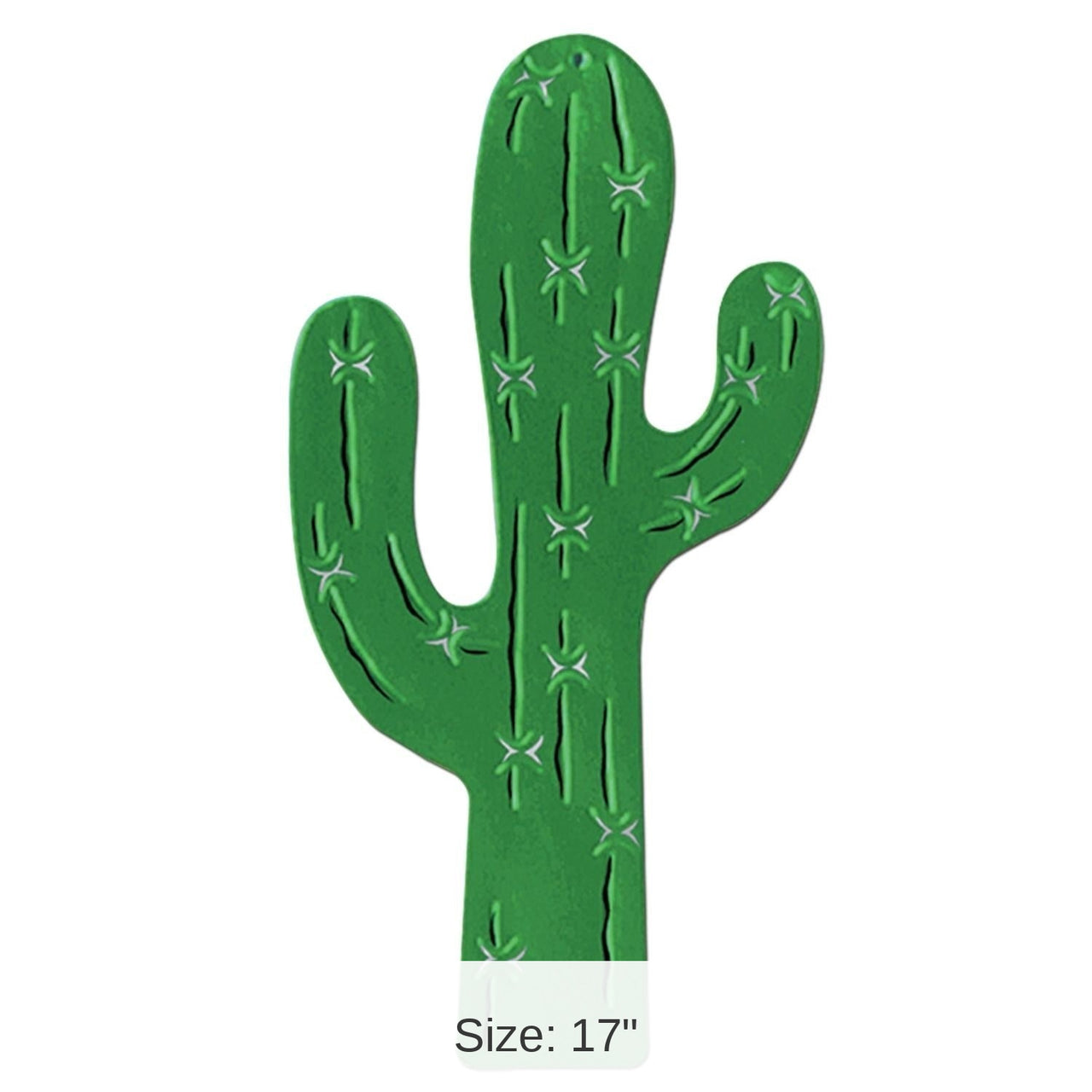 24 Pack Bulk Foil Cactus Party Silhouette