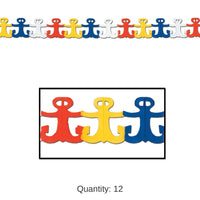 12 Pack Bulk Anchor Party Garland