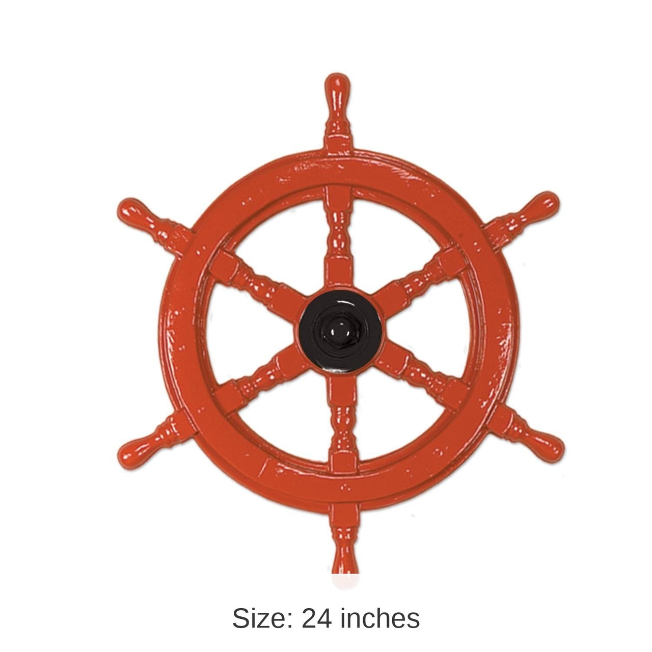 24 Pack Bulk Nautical Party Plastic Ship's Helm