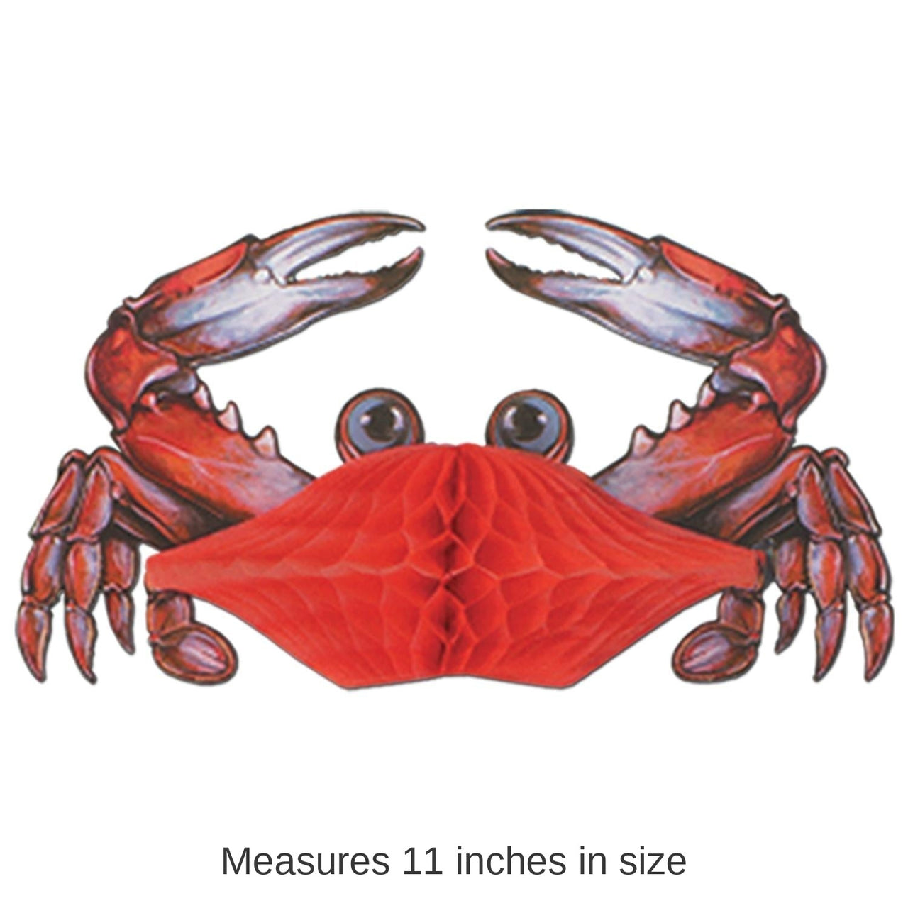 12 Pack Bulk Luau Party Tissue Crab