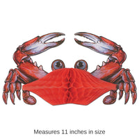 12 Pack Bulk Luau Party Tissue Crab