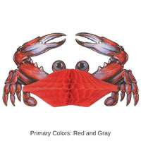 12 Pack Bulk Luau Party Tissue Crab