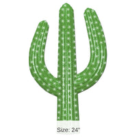 24 Pack Bulk Western Party Plastic Cactus