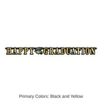 12 Pack Bulk Happy Graduation Party Streamer