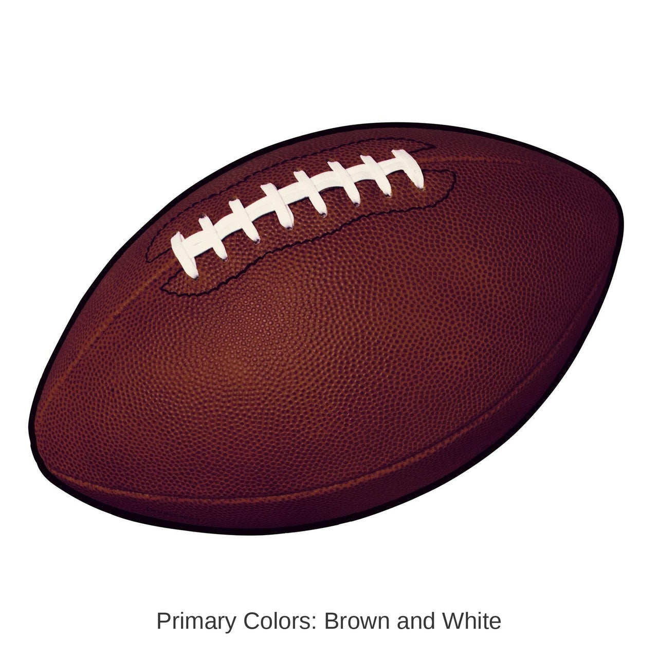 24 Pack Bulk Football Party Cutout