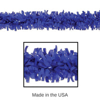 24 Pack Bulk Tissue Party Festooning - blue