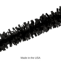 24 Pack Bulk Tissue Party Festooning - black