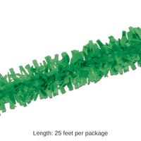 24 Pack Bulk Tissue Party Festooning - green