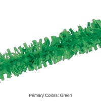 24 Pack Bulk Tissue Party Festooning - green