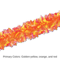 24 Pack Bulk Thanksgiving Tissue Festooning - golden-yellow - orange - red