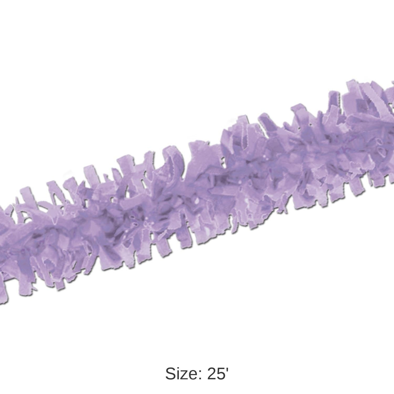 24 Pack Bulk Tissue Party Festooning - lavender