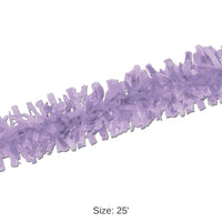 24 Pack Bulk Tissue Party Festooning - lavender